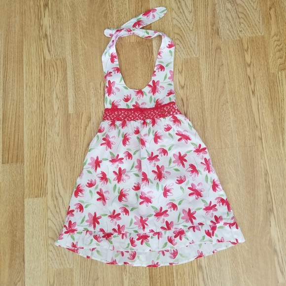 Park Bench Kids Dresses Little Girls Flower Halter Dress Poshmark